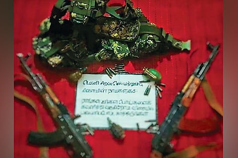 The letter on the Telegram app