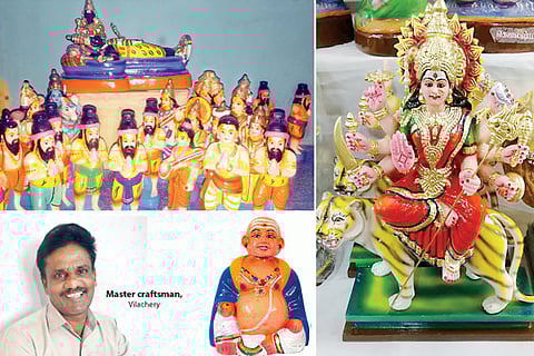 Doll making loses colour and sheen