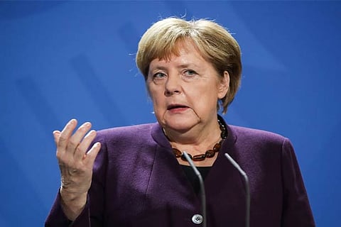 German Chancellor Angela Merkel