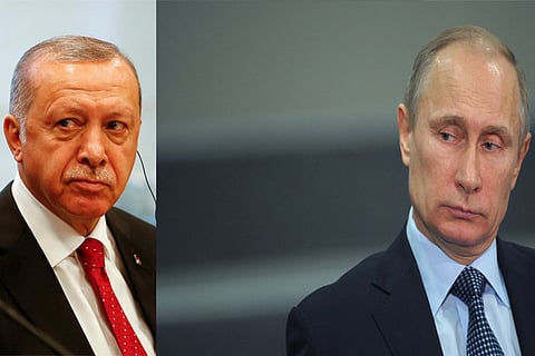 Erdogan, Putin discuss Syrian forces' attack in Idlib