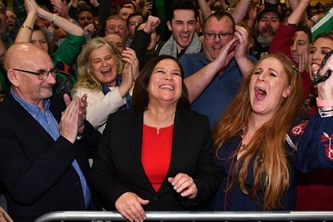Sinn Fein surges as most popular party in Irish election