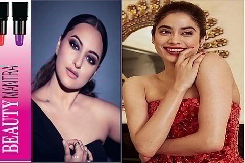 Janhvi Kapoor rocks the bright lip look