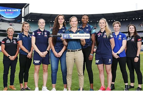 ICC Women's WC 2020. Source: ICC Twitter handle