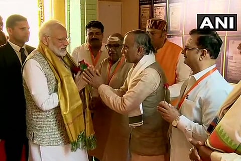 Modi wins applause for speech in Kannada, Telugu, Marathi, Hindi
