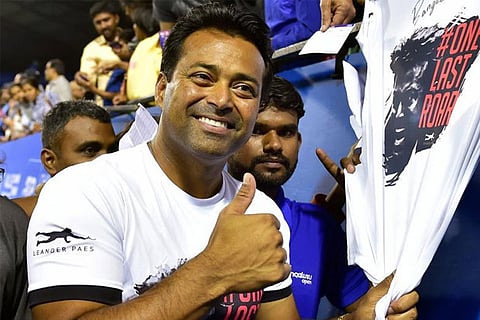 Paes given a befitting farewell at Bengaluru Open