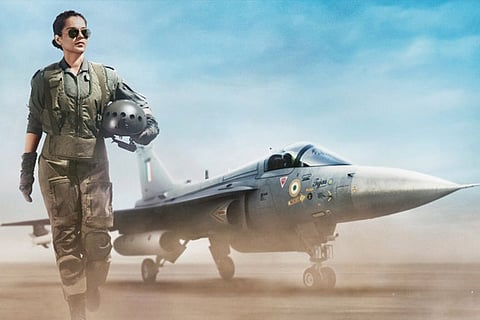 Kangana's 1st look as Air Force pilot in 'Tejas' goes viral