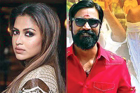 Amala Paul and Dhanush