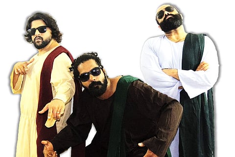 (L-R) Amit Singh, Prashanth Oliver and Sarvesh Sridhar