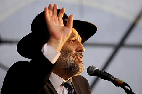Israeli Interior Minister Aryeh Deri