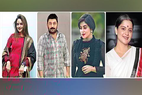 Madhubala; Arvind Swami; Poorna; Second look from Thalaivi