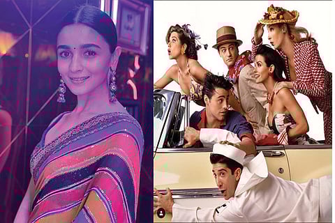 Alia Bhatt; Friends reunion poster shared by Jennifer Aniston