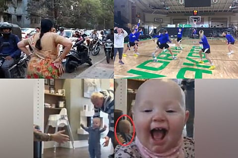 Trending in TN: Twin sister’s grin while filming her brother’s first steps, Woman appreciated for reprimanding motorist using pavement, Women basketballers making perfect shots from half court