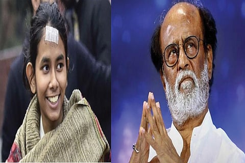 Aishe Ghosh; Rajinikanth