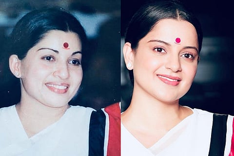 Kangana's new 'Thalaivi' look launched on Jayalalithaa's birth anniversary