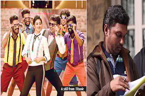 A still from Titanic; Director Janakiraman