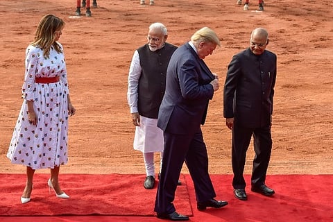 President Trump was impressed after learning story of Taj: Tour guide