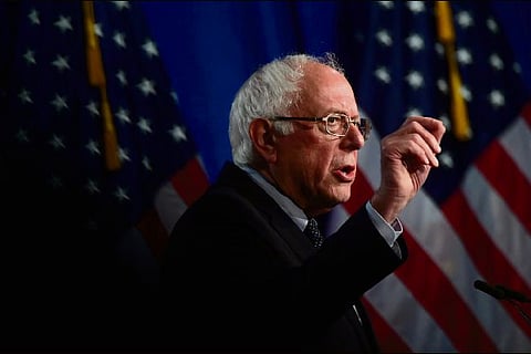 Democrat Bernie Sanders slams Trump for selling weapons to India