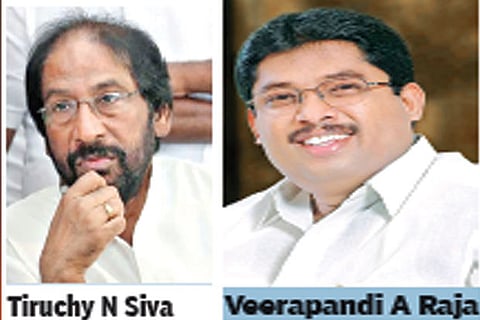 Tiruchy N Siva; Veerapandi A Raja