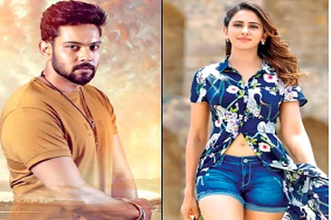 (L) Aman Preet Singh (R) Rakul Preet Singh