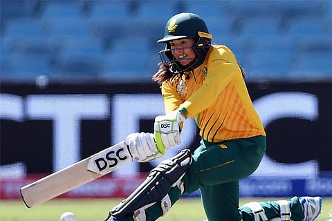 South Africa's Sune Luus put up an all-round performance (Courtesy: Twitter (@T20WORLDCUP))