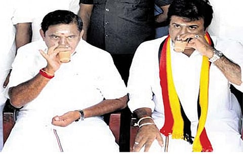 Sudhish meets EPS over Upper House seat