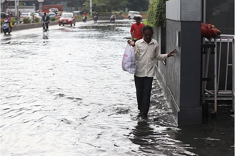 Various parts of Kancheepuram, Tiruvallur and Chennai received heavy showers on Wednesday