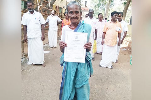 Third time lucky, Veerammal at 79 becomes ﻿Arittapatti chief