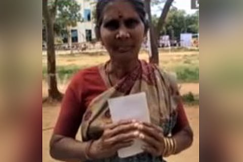 Conservancy worker Saraswathi is now Kansapuram panchayat president