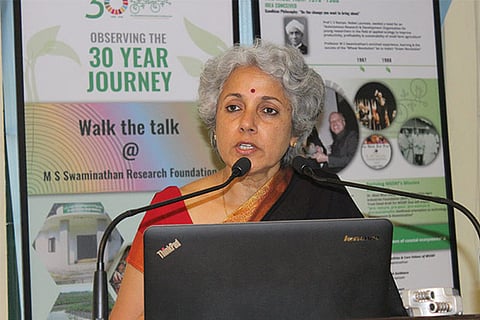 Dr Soumya Swaminathan