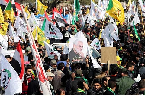 Soleimani funeral procession, Image courtesy: Reuters