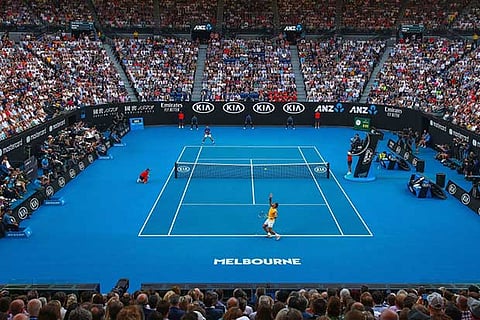 A file photo of the 2019 edition of the Australian Open