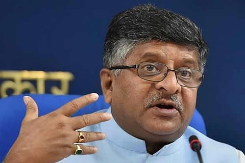 IT Minister Ravi Shankar Prasad