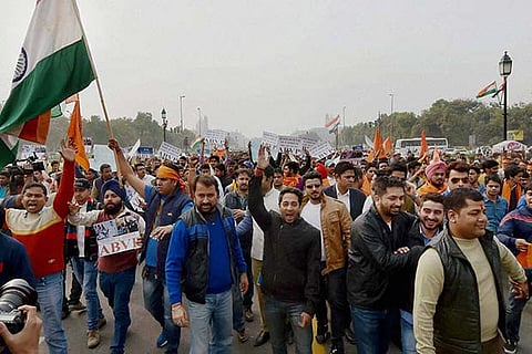 Day after clash, 25 members of ABVP and NSUI booked, no arrests