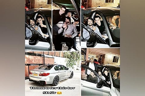 Salman gifts Kichcha Sudeep a luxury car post 'Dabangg 3'