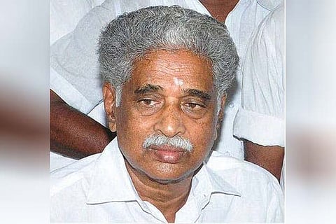Congress Floor Leader KR Ramasamy