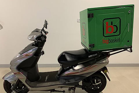Ampere to power Bigbasket’s delivery fleet