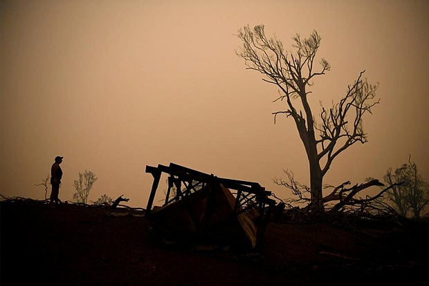 Rain brings relief from South Australia bushfires