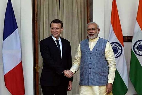 Modi, Macron discuss bilateral issues, global situation