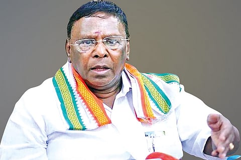 Pondy Chief Minister V Narayanasamy