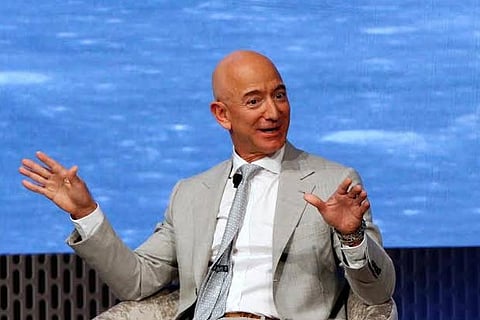 Amazon.com Inc founder Jeff Bezos