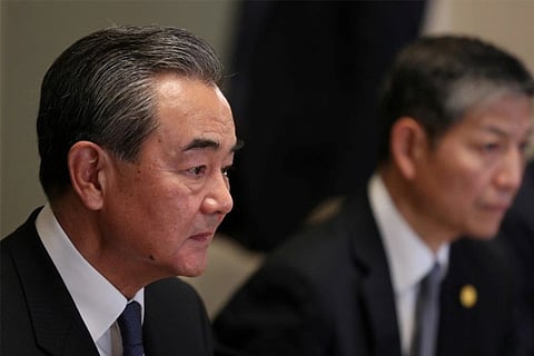 Chinese foreign minister Wang Yi