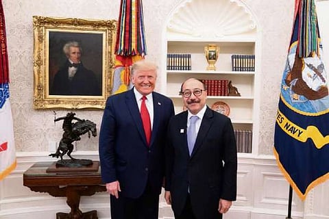 Outgoing Ambassador Shringla