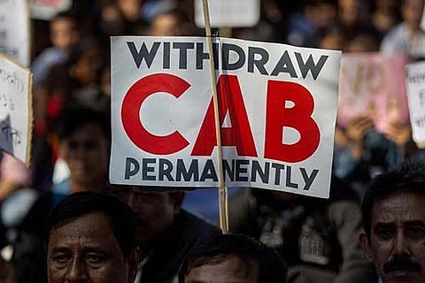 Anti-CAA demonstration of TMC students' wing enters fifth day