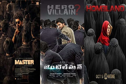Master second look poster; (L) Homeland Poster (R) Gentleman first look