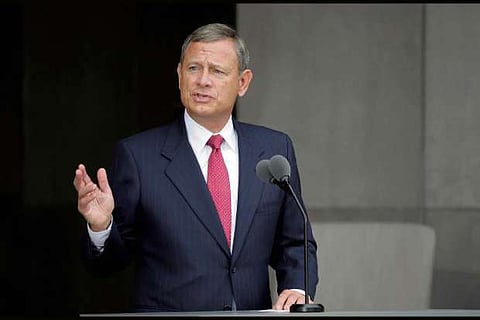 US Supreme Court Chief Justice John Roberts