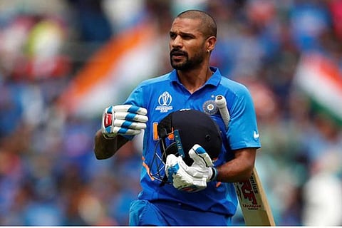 Shikhar Dhawan, Image: Reuters