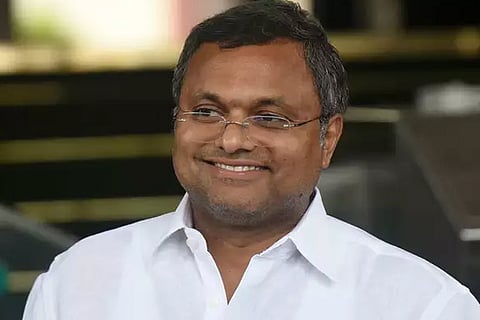 Senior Congress leader Karti Chidambaram