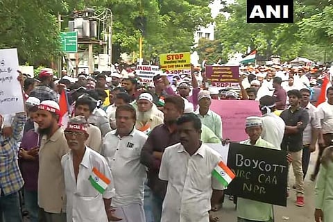 SDPI takes out massive anti-CAA rally in Chennai