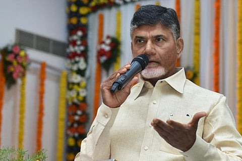 TDP chief Naidu asks Andhra CM not to shift capital from Amaravati