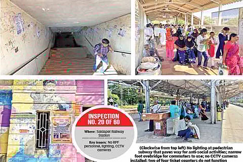 No lighting at pedestrian subway that paves way for anti-social activities